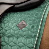 Tapis de selle Velvet Jumping - FULL - Vert Foncé
