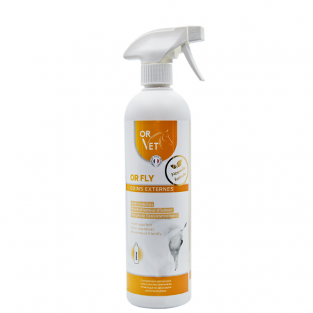 Or fly spray anti-insectes