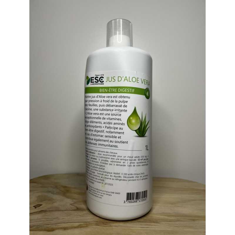 JUS D’ALOE VERA – Source de nombreux nutriments – Bien-être digestif cheval