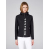 Veste d'entraînement chaude, coupe-vent et imperméable pour femme à capuche